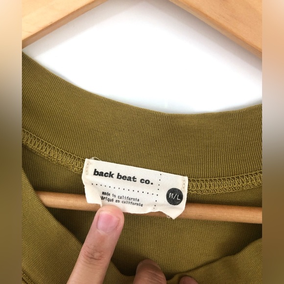 Back Beat Co. Organic cotton patch dress - Picture 4 of 11